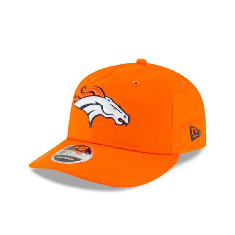 NFL Denver Broncos Team Choice Retro Crown 9Fifty Snapback (ABI3781) - Orange New Era Caps